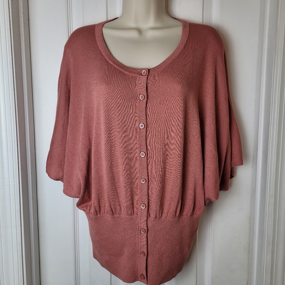 CAbi Sweaters - CAbi Button Up Kimono Cardigan